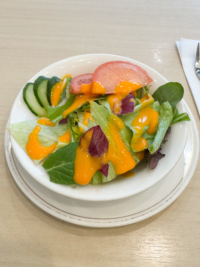 ランチのサラダ