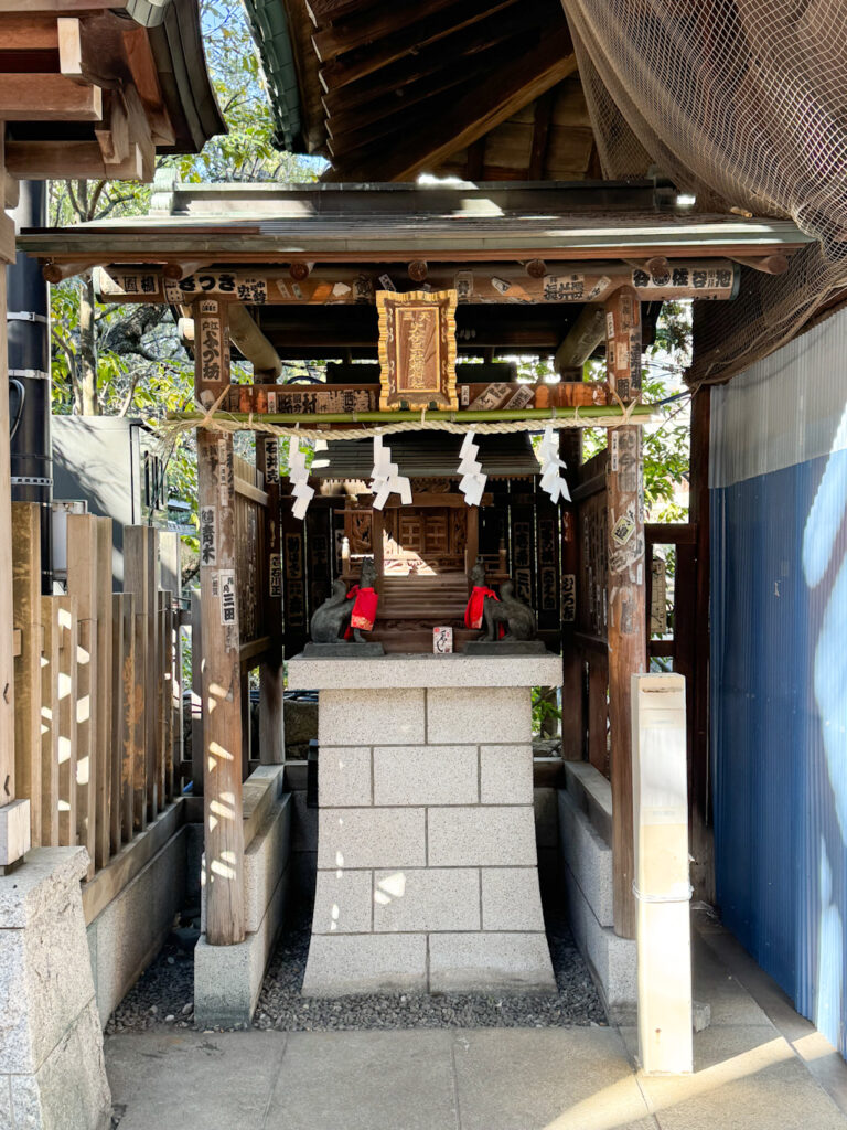 湯島天神の火伏三社稲荷さん