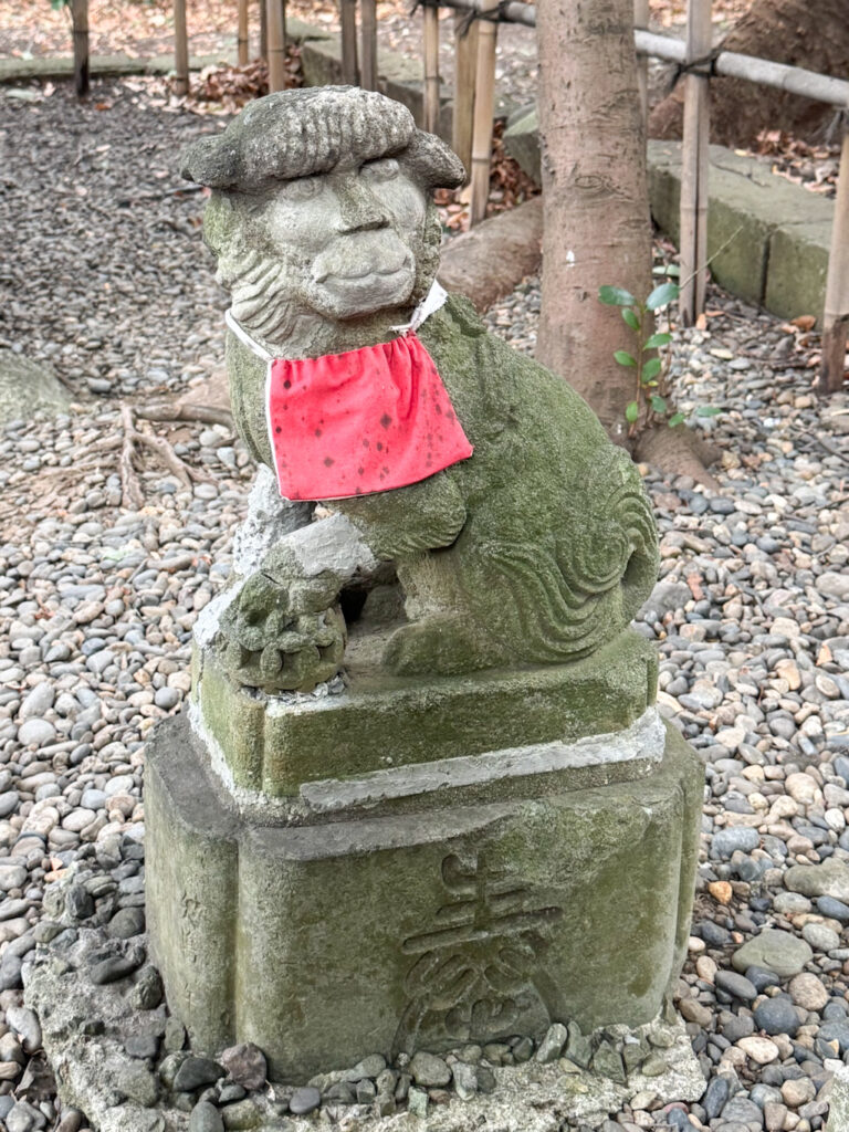 巽神社の狛犬さん