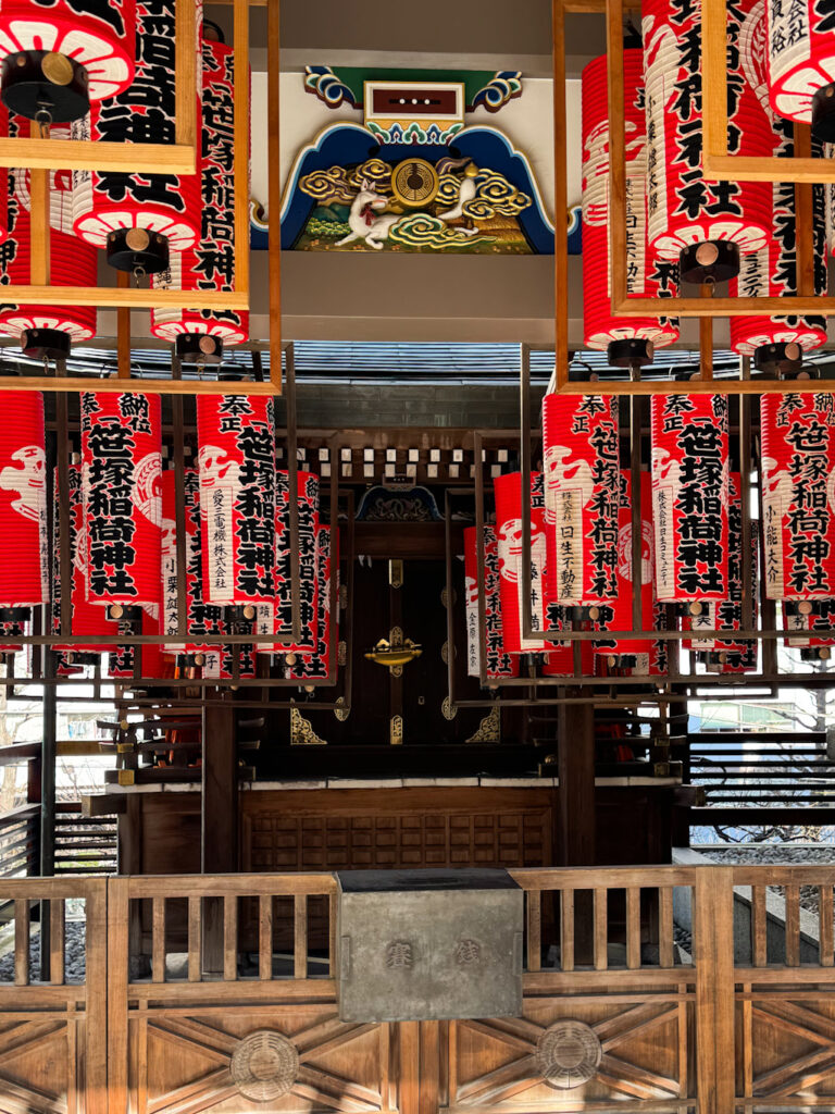 2026年の初詣@湯島天神 湯島天神境内社、笹塚稲荷神社
