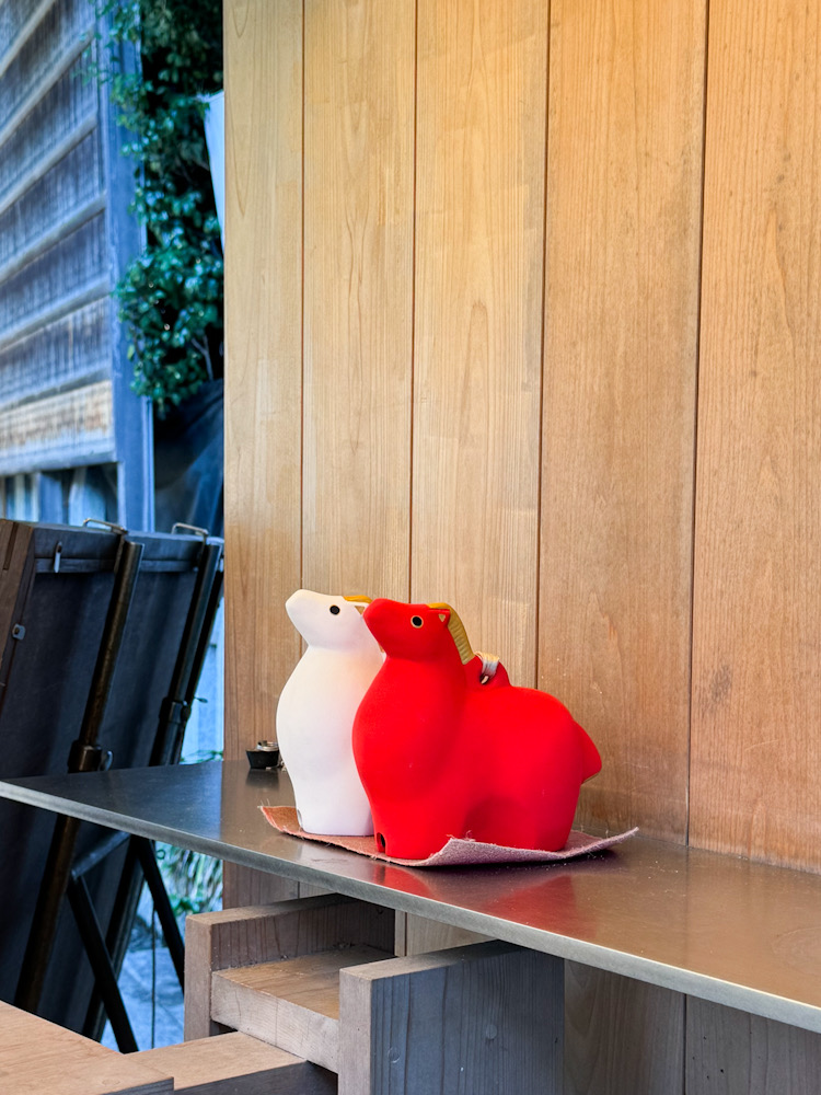 2026年の初詣@乃木神社 乃木神社の手水