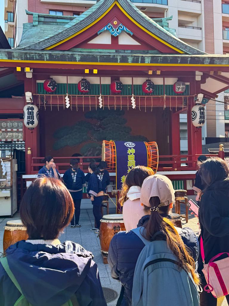 だいこく祭り@神田明神 神田明神、お囃子