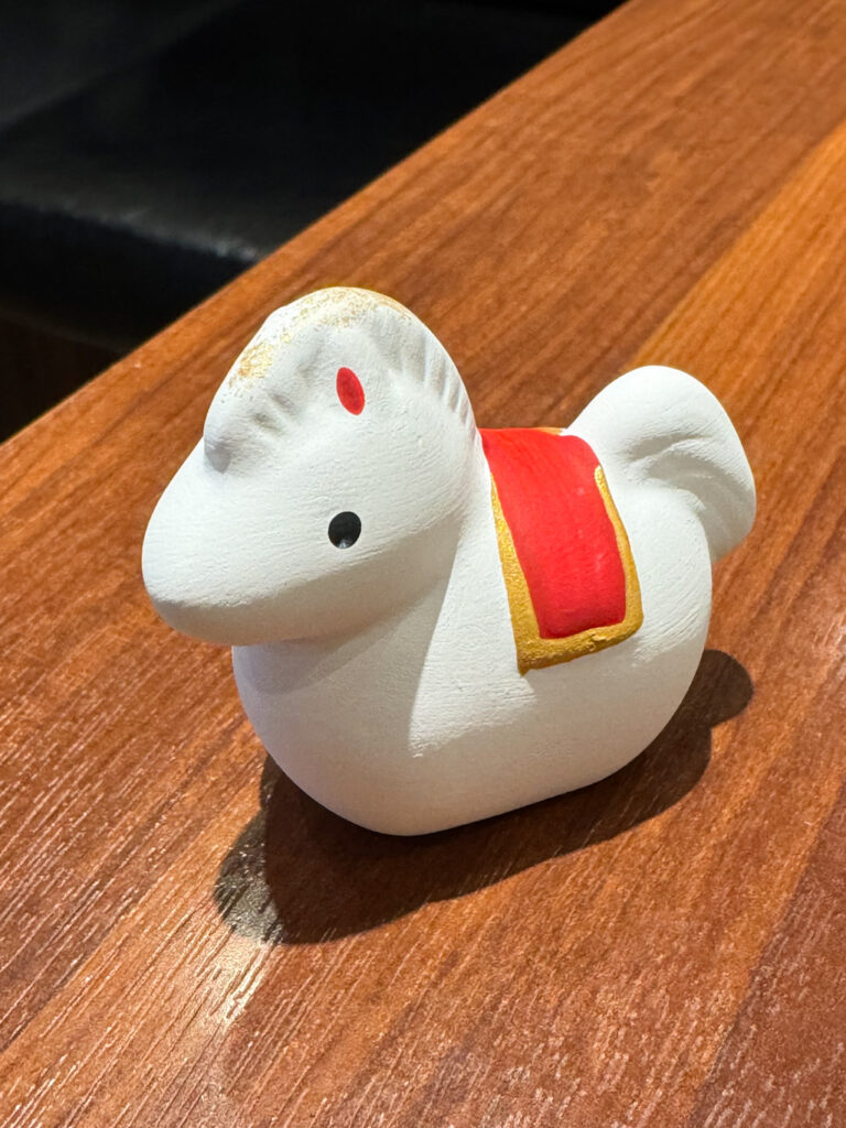 2026年の初詣@湯島天神 湯島天神の干支みくじ