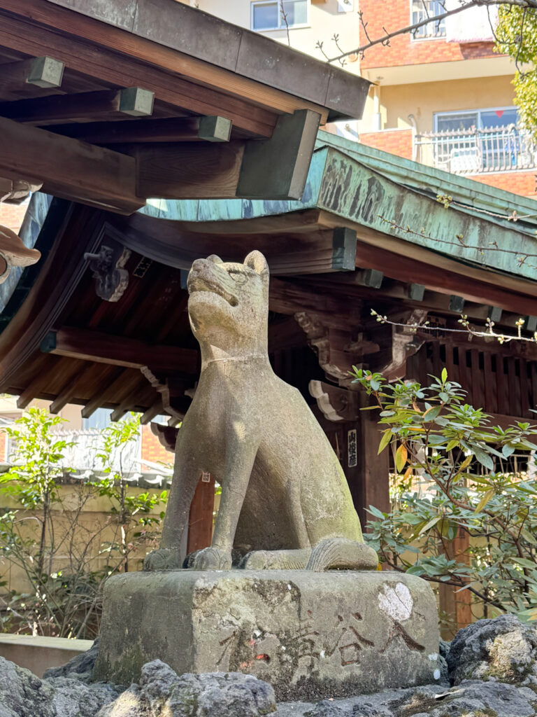 境内社、御嶽・三峰神社