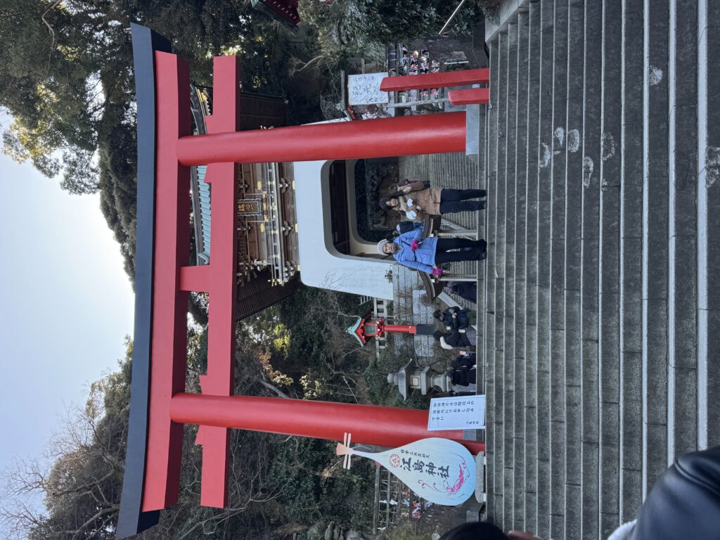 江島神社の鳥居
