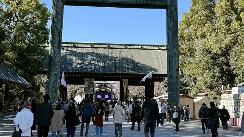 靖國神社の初詣