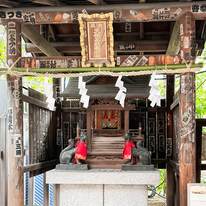 湯島天神境内社、火伏三社稲荷