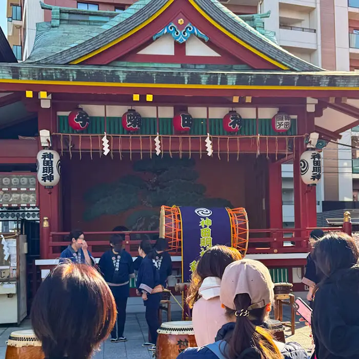 神田明神、お囃子