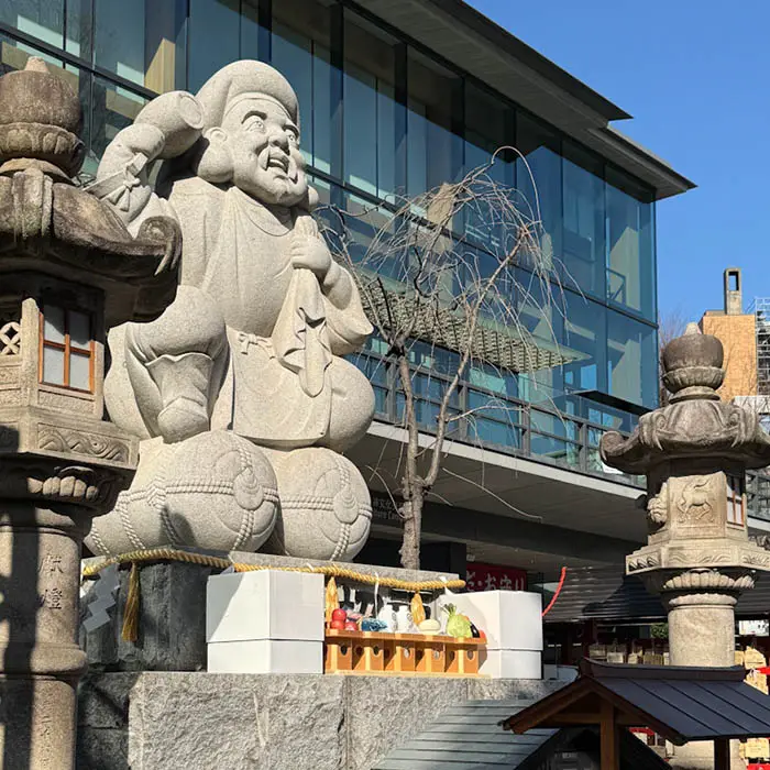 神田明神の大国様、だいこく祭で特別な供物