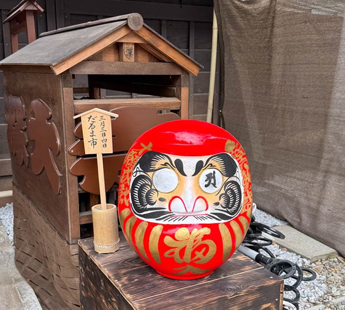 深大寺、だるま