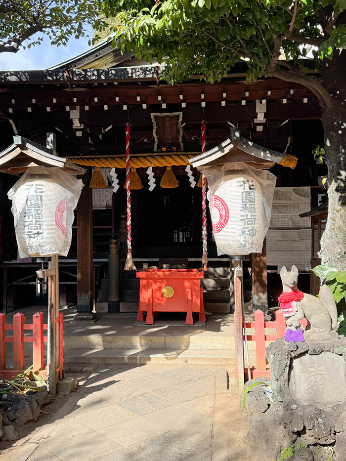 上野、花園稲荷神社