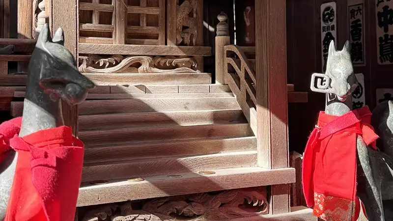 湯島神社の火伏稲荷神社