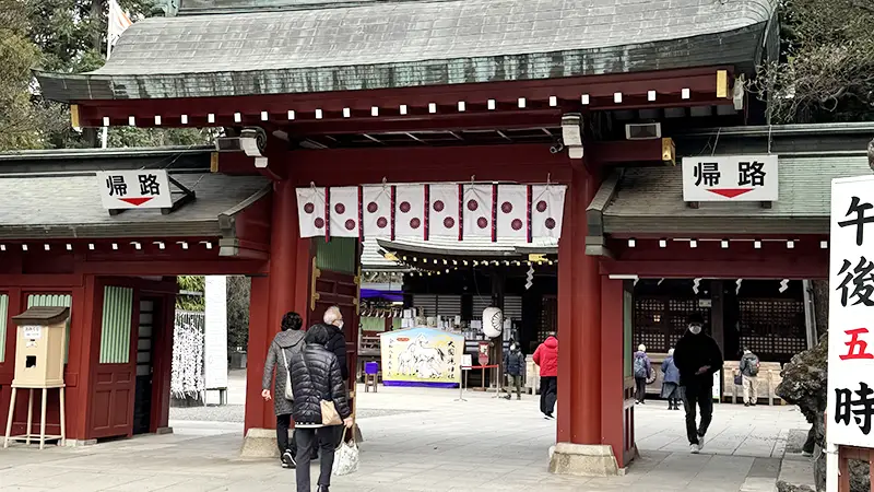 2026年大國魂神社初詣