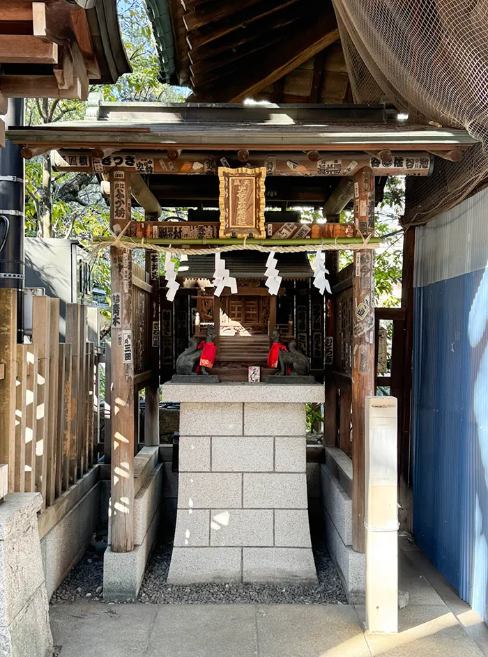 湯島天神の火伏三社稲荷さん