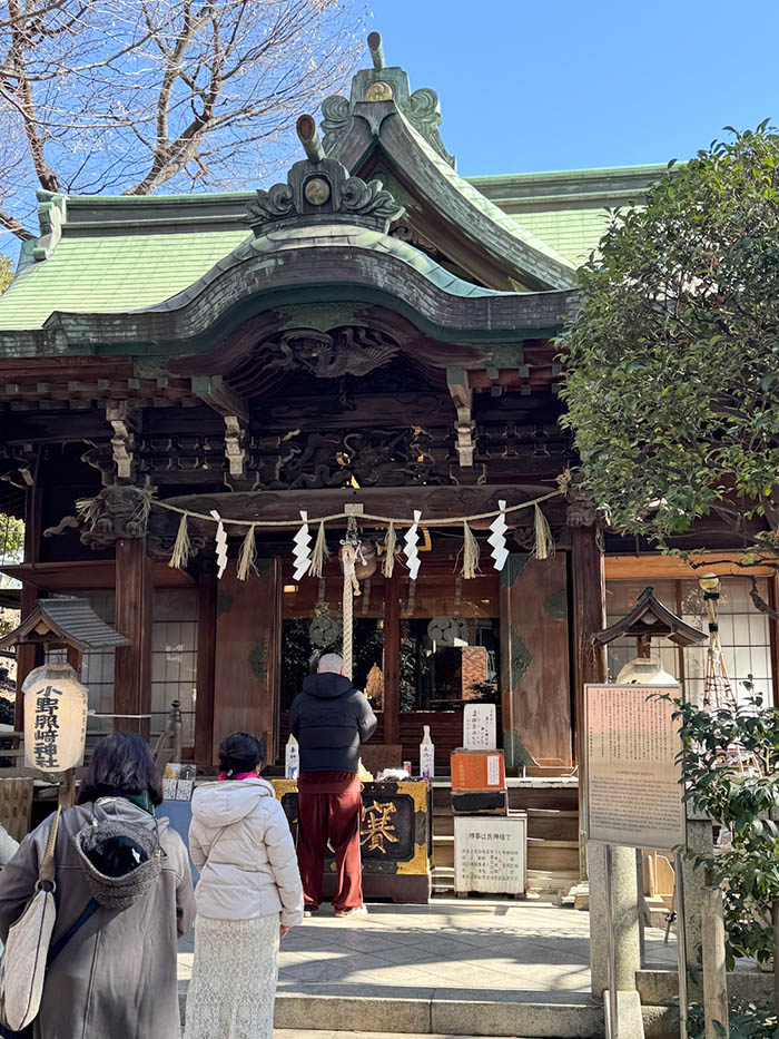 小野照崎神社拝殿