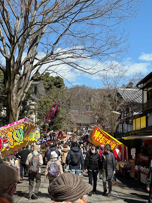 深大寺の参道