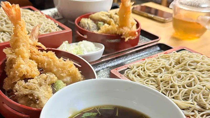 神田更科の天ぷらそば