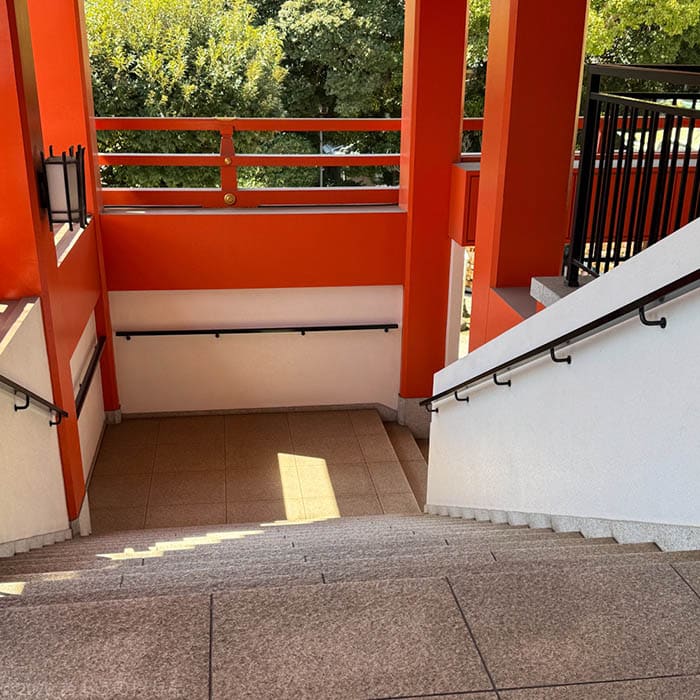 千葉神社の拝殿