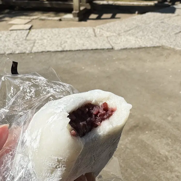 千葉、木村屋の豆大福
