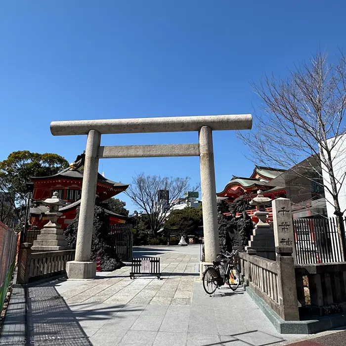 千葉神社の鳥居