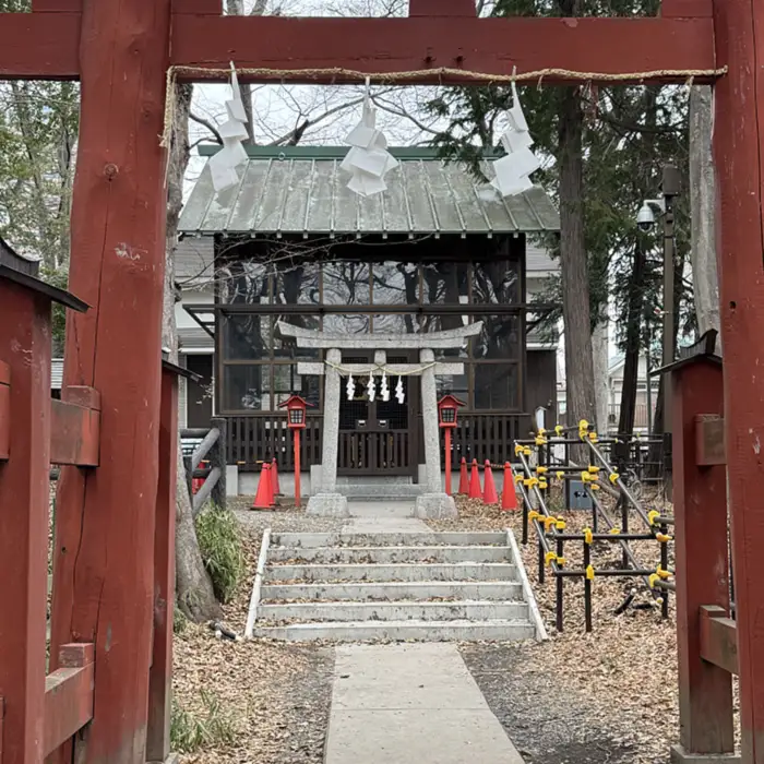 調神社の稲荷社