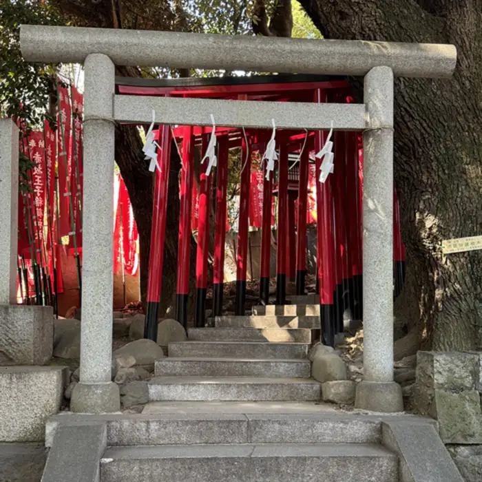 乃木神社末社、赤坂王子稲荷神社の鳥居