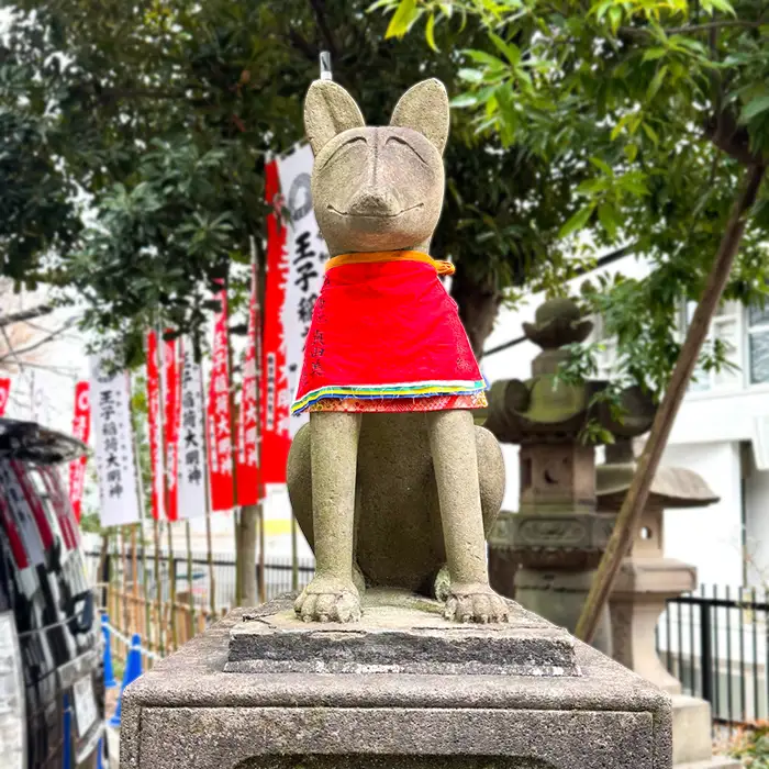 王子稲荷神社の狛狐